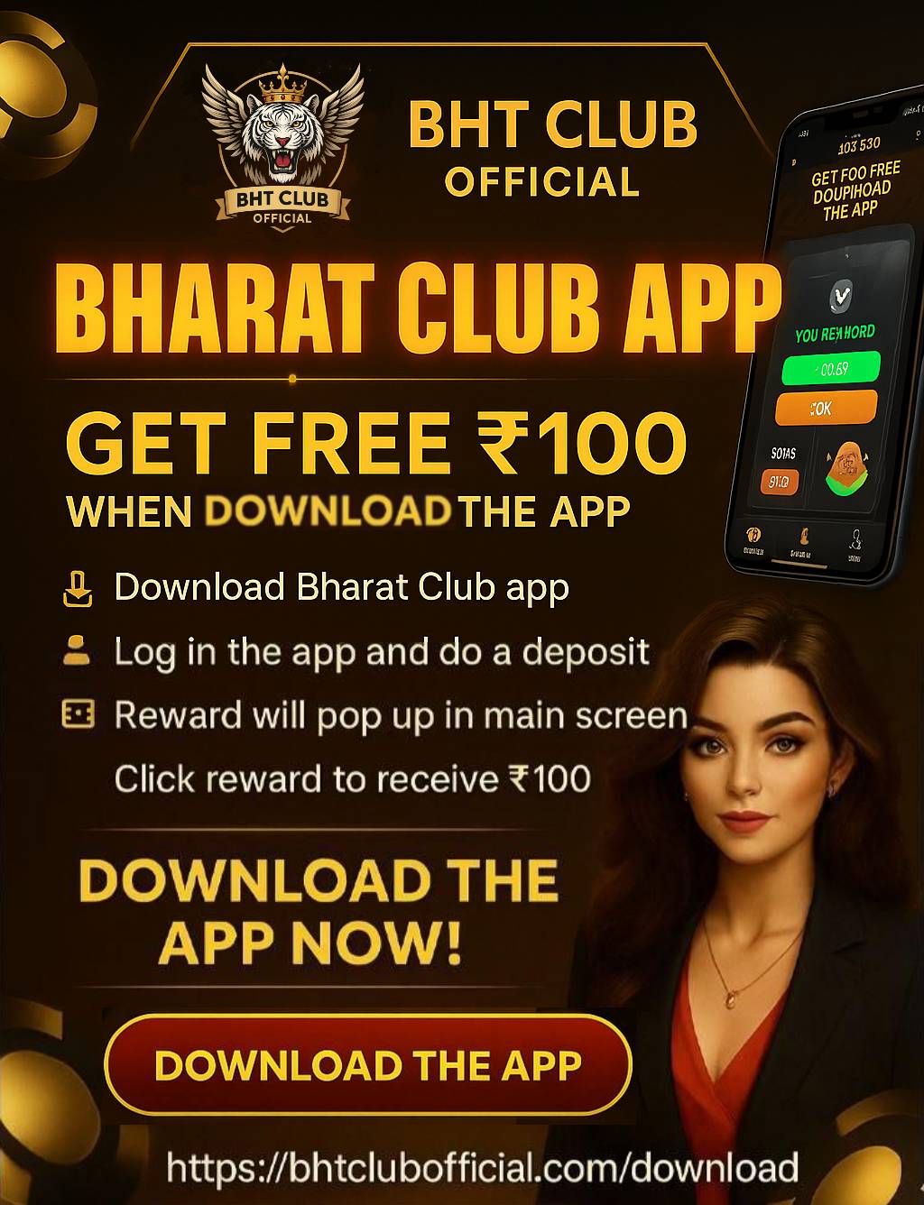 Bharat Club App Download Reward